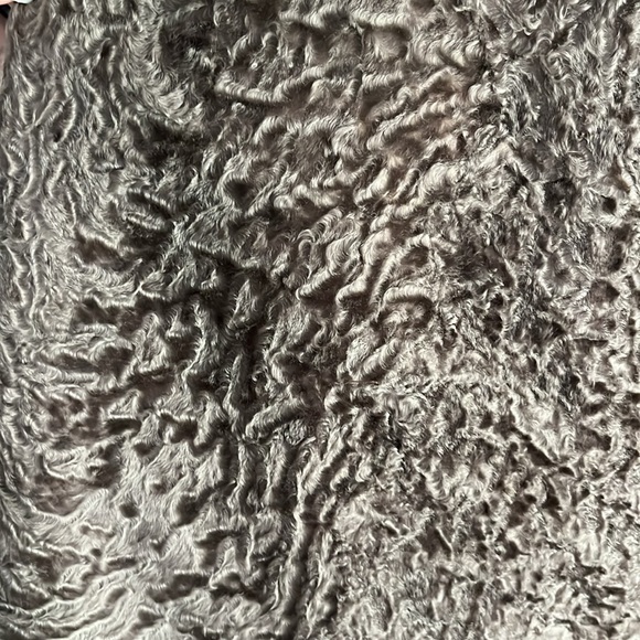 Vintage Brown Persian Lamb Jacket With Mink Collar Cuffs - Picture 9 of 16